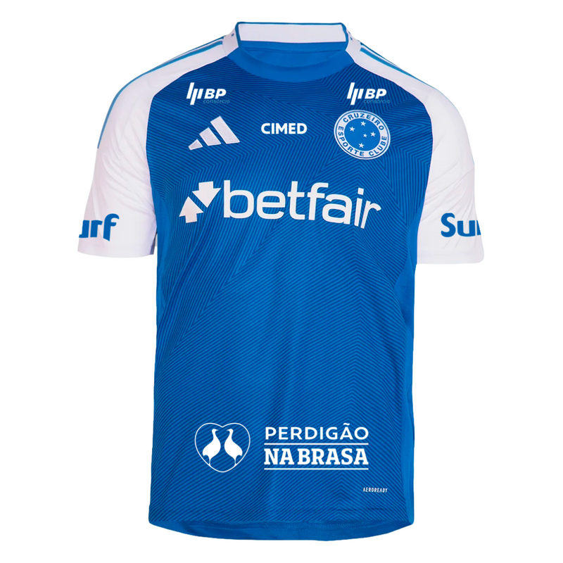 Camisa Cruzeiro Home 25/26 - Modelo Torcedor