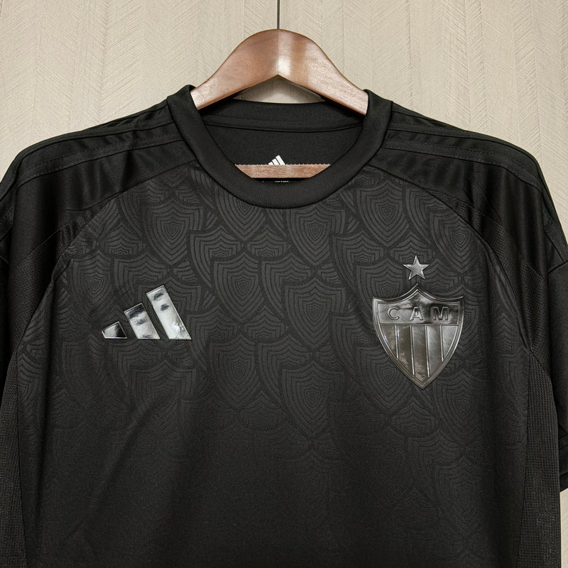 Camisa Atlético Mineiro 25/26 - Torcedor Masculina - All Black Edition