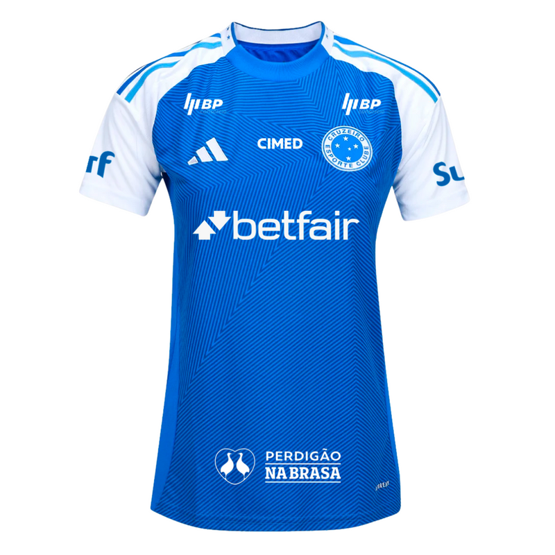 Camisa Cruzeiro Feminina Home 25/26 - Torcedor