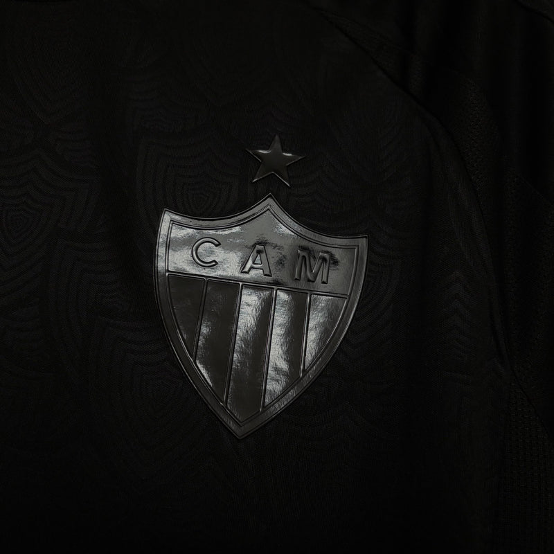 Camisa Atlético Mineiro 25/26 - Torcedor Masculina - All Black Edition