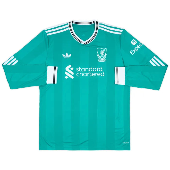 Camisa 25/26 lll Liverpool - Manga Longa - Versão Torcedor