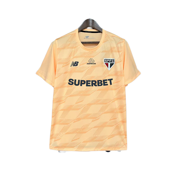 Camisa São Paulo 24/25 Treino - Bege - Versão Torcedor