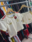 Conjunto Cropped Feminino - Flamengo 25/26