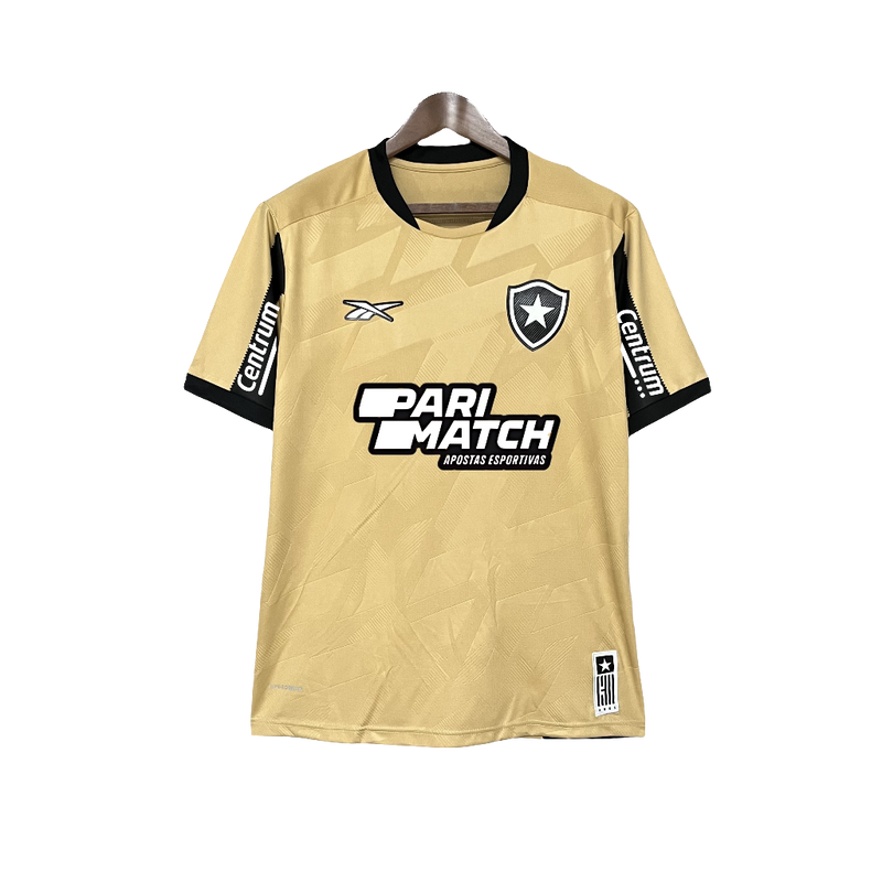 Camisa Botafogo 24/25 Goleiro - Ouro  - Versão Torcedor