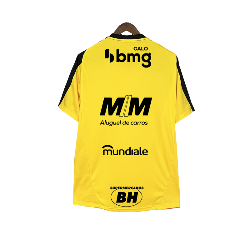 Camisa Atlético Mineiro 25/26 Treino Amarelo - Versão Torcedor