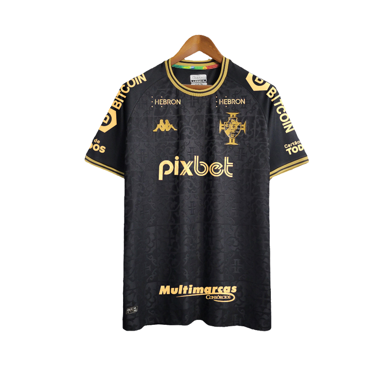 Camisa Vasco 22/23 Goleiro - Preto - Versão Torcedor