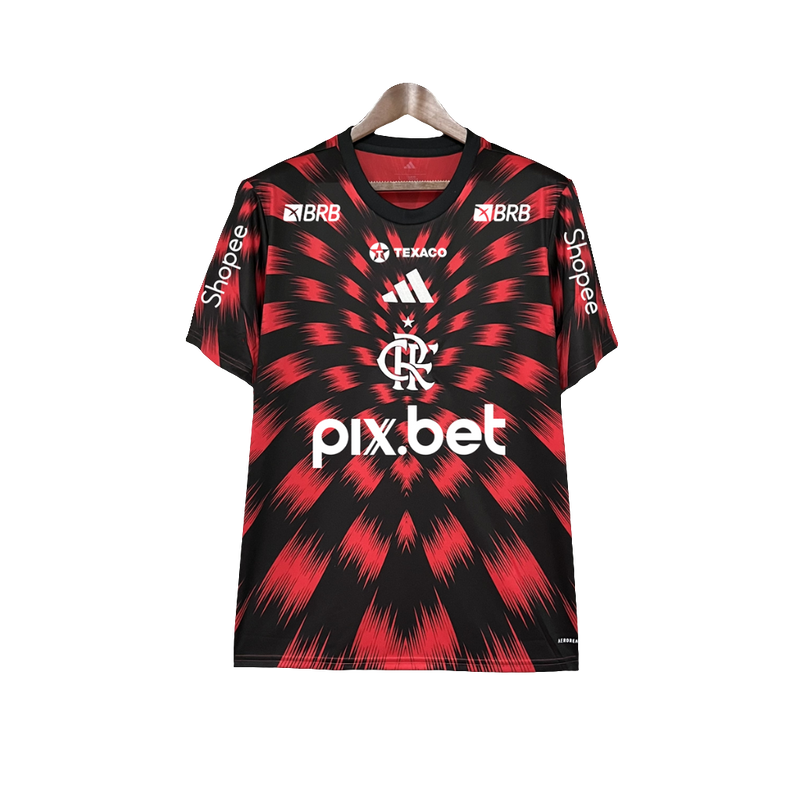 Camisa Flamengo 25/26 Pré-Jogo - Versão Torcedor