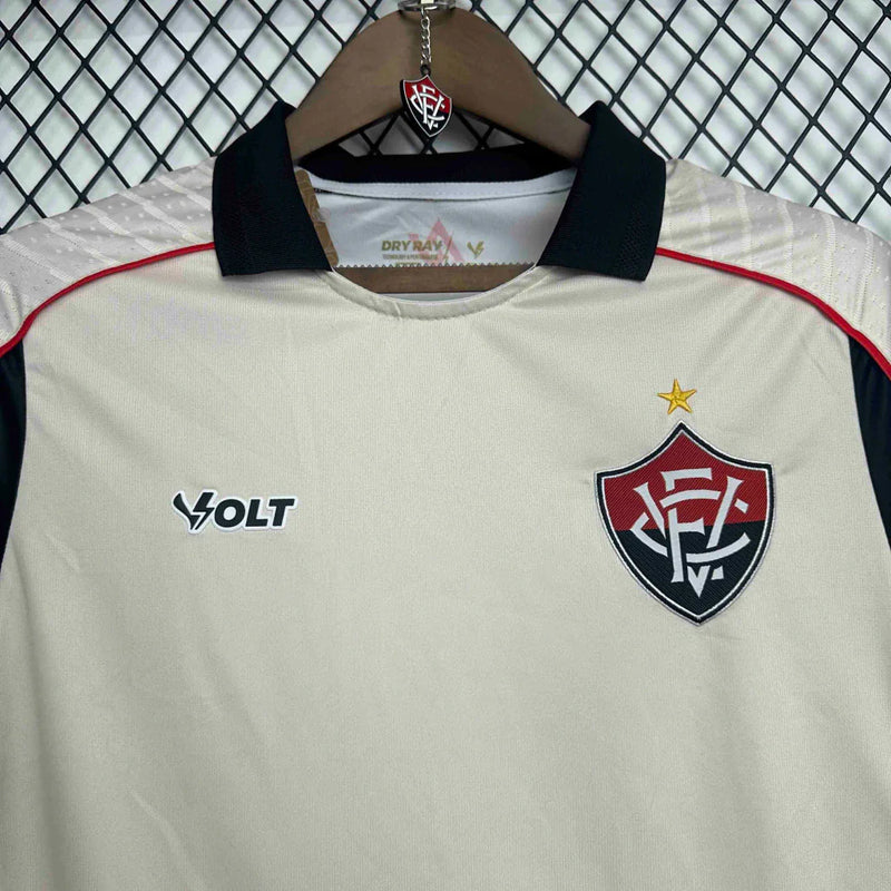 Camisa Vitória 2025/26 - Torcedor Masculina - Begê