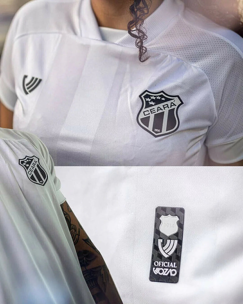 Camisa Ceará 2025 - Torcedor Masculina - Branca