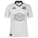Camisa Santos Charlie Brown JR Branco - Versão Torcedor
