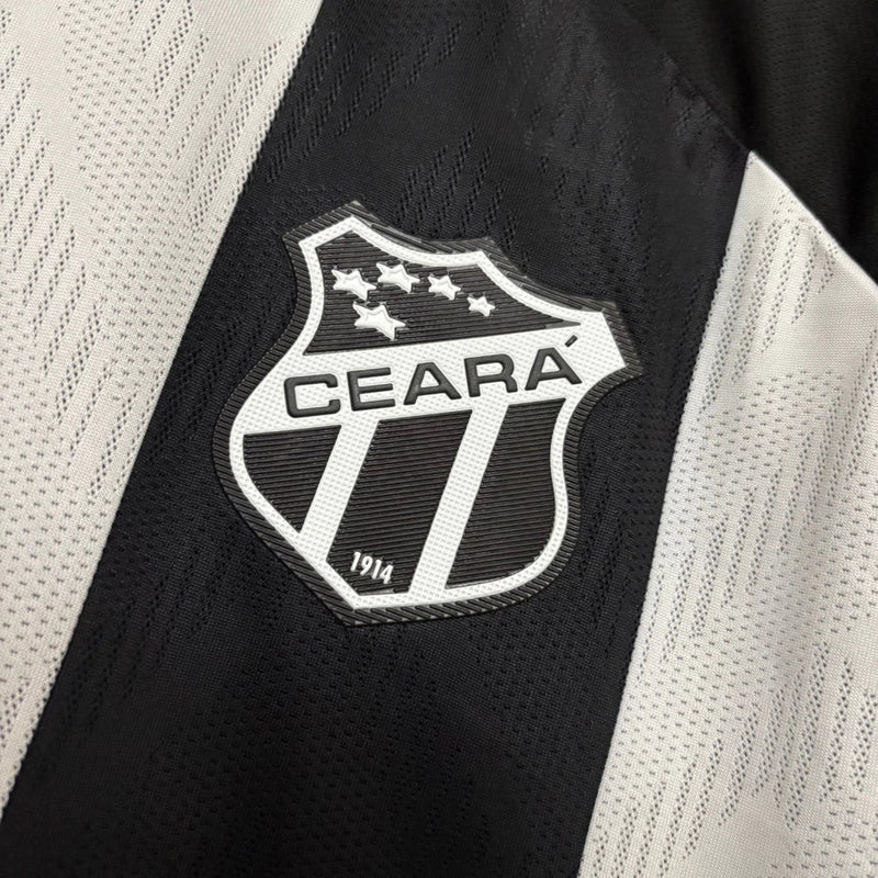 Camisa Ceará 2025/26 - Torcedor Masculina - Preta